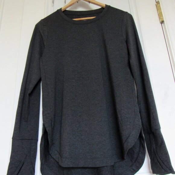 Athleta Women's Shade of Grey/Green S Long Sleeve Shirt - Picture 1 of 6